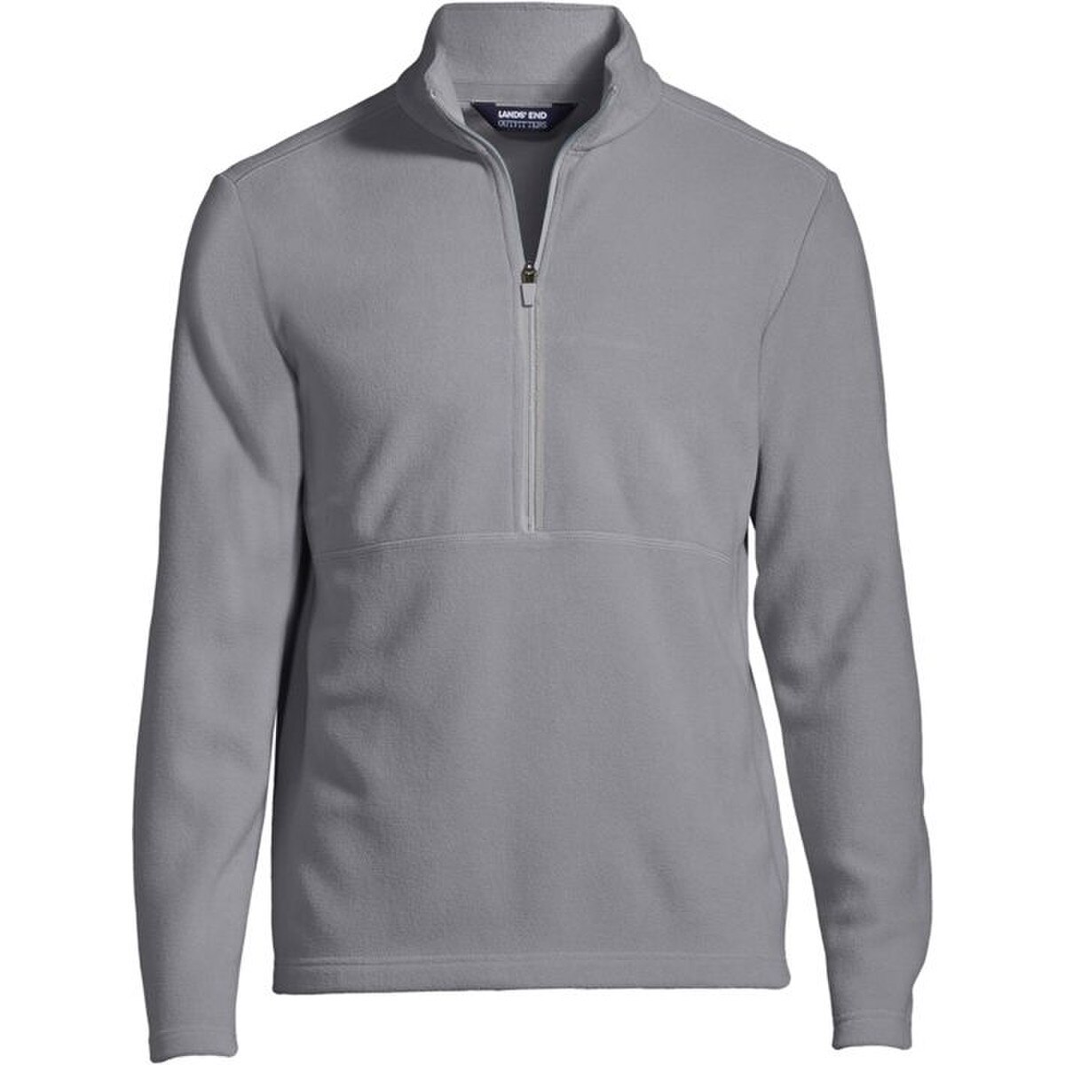 [41] Lands End Unisex Thermacheck 100 Custom Embroidered Fleece Quarter Zip Pullover